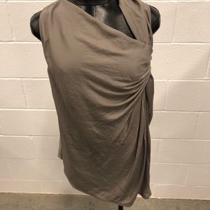 Helmet Lang Asymmetrical Tank